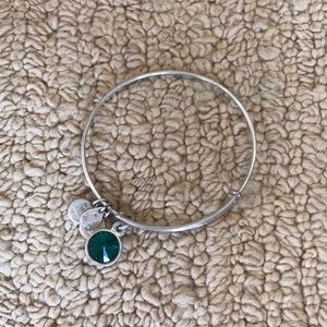 Alex & Ani Emerald Bangle